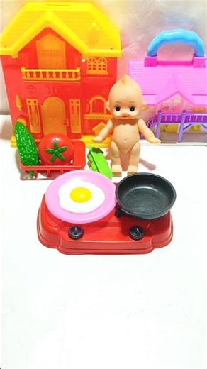 ASMR Unboxing With Egg cooking 🍳 Video #Shorts #Satisfying