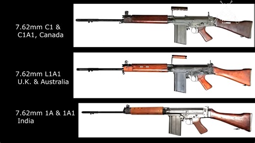 【中字】英制FAL-7.62毫米 L1A1，C1，与SLR步枪之概观【Ian Skennerton】