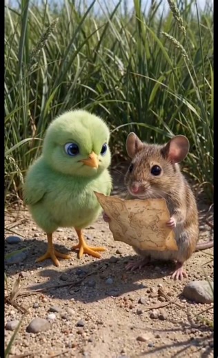 The Green Chick Adventure | Peta Menuju Harta Karun #shorts #animasi #kartun #animals