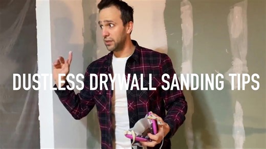Dustless Drywall Sanding Or At Least How To Keep Dust Minimal 4 Step Process