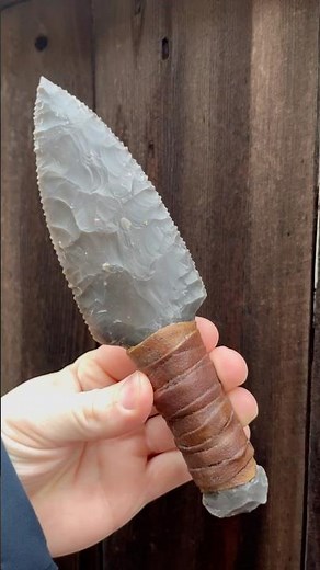 Making a Flint Hunting Dagger #survival
