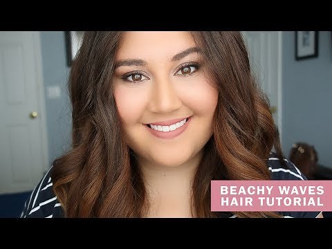 How to: Everyday Beachy Waves for THICK HAIR | Meagan Aguayo