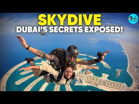 Inside Hidden Skydive Dubai Operations 😳 What You Don’t Get To Know At 13,000 Ft. | Curly Tales ME