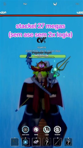 farmando mega ate consegui a DF ROD #gpo #grandpieceonline #robloxfyp #onepiece #roblox