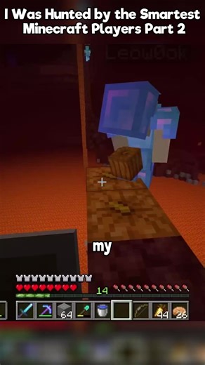 I Was Hunted by the Smartest Minecraft Players Part 2 #fyp #minecraft #parrot