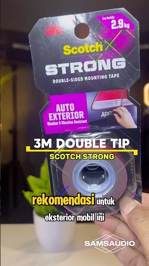 Double Tape 3M Scotch Strong #reviewer #doubletape #doubletape3M