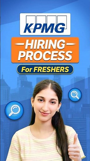 KPMG HIRING Process For FRESHERS