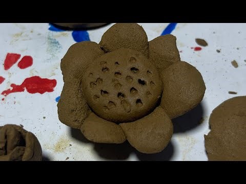 DIY CLAY FLOWERS: EASY CRAFT PROJECT 🌸 | SIMPLE CLAY ART FOR BEGINNER
