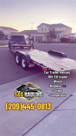 🚗💨 Need to haul? We’ve got your back! Rent our reliable car trailers for any job. Easy, quick, and affordable rentals to keep your wheels on the road! #CarTrailers #TrailerRental #easyhauling