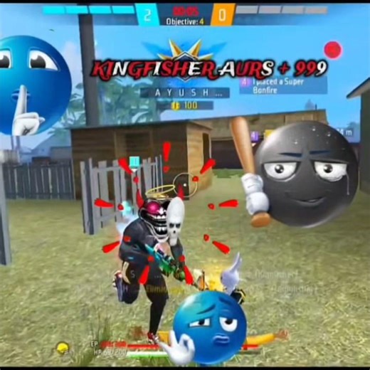 1VS4 KINGFISHER AURS+ 999#viral #trending #shortsfeed#youtubeshorts#shorts