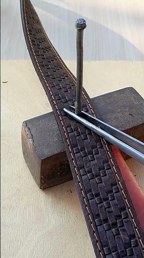 Making a Hole in Your Belt is Easy!