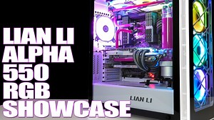 Boom! Out of nowhere Lian Li HQ has produced some of the nicest looking RGB fans around. In this video we take a quick look at the RGB affects in the new Lian Li Alpha 550 Chassis. You'll find 3 Lian Li Aluminium RGB Bora fans included with the chassis. Stay tuned for our case review hitting YouTube this coming Monday. YouTube link - https://youtu.be/ddbzIoXENRk | GGF