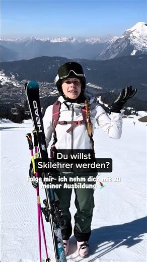 I'll show you how to get a ski instructor! 😍⛷️