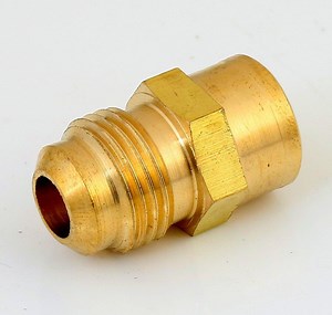 [Hot Item] Flared Female Connector Flare to Female Connector, SAE 45 Degree Flared Fittings, Air Brake Brass Fittings