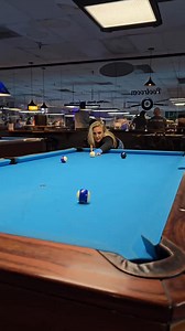 These large tables are so much harder #poolhall #pooltable #snooker #8ballpool #billiards | Cute poolplayer