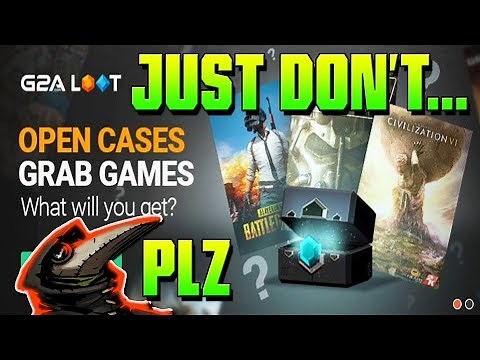 How NOT to Buy Steam Keys... ➤ G2A Loot Boxes/Cases