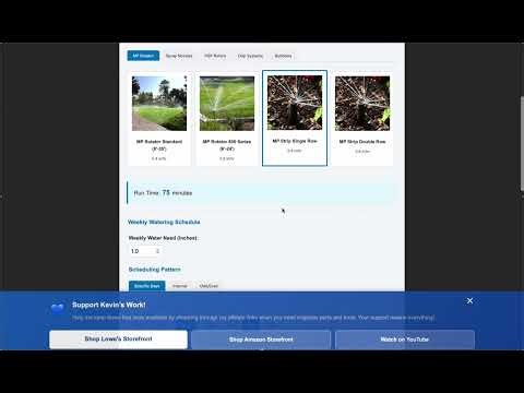 Sprinkler Zone Run Time Calculator - How to Calculate Watering Times for Your Irrigation System
