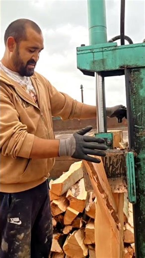 Log Splitter #logsplitter #firewood