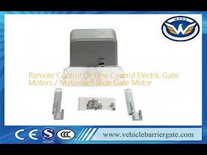 Motorised Slide Gate Motor \nEasy Gate Automation