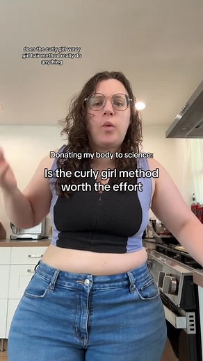 Ruby on Instagram: "For science #curlyhair #wavyhair"