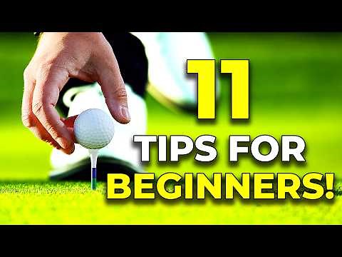 11 Tips For Beginners... From Good Golfers!