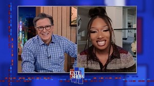 Megan Thee Stallion Talks 'Body' Challenge on 'Late Show With Colbert'