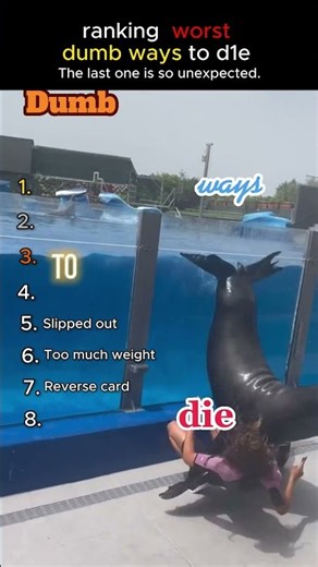Ranking Worst Dumb Ways To Die: Wait For The End #fails