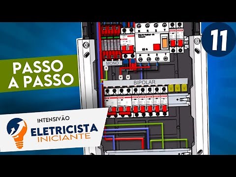 Beginner Electrician: How to ASSEMBLE a 220V DISTRIBUTION PANEL CAPRICHO