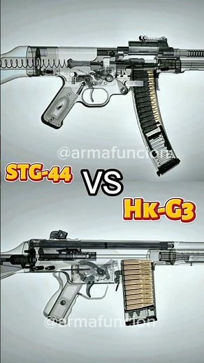 STG-44 vs HK G3 ⚔️🔥 “The First Assault Rifle vs German Battle Power” 🇩🇪💣 #usa #armafuncion
