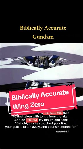 Biblically Accurate Gundam Wing Zero Custom