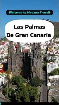 Las Palmas De Gran Canaria 🇪🇸 A Must-Visit Travel Paradise! Stunning Beaches & History! #shorts