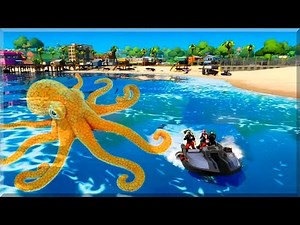 FORTNITE L' HISTOIRE DU KRAKEN QUI SE CACHE DEPUIS LE DÉBUT !
