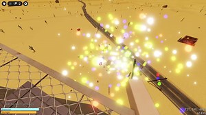Unexpectedly Direct Fireworks Display in Roblox