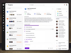 Project Details Page