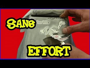 decoller autocollant sans effort