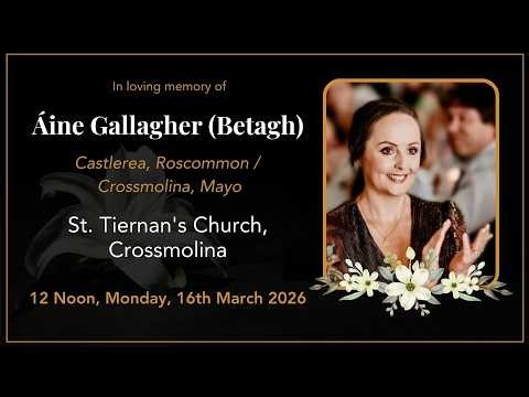 The Funeral Service of Áine Gallagher