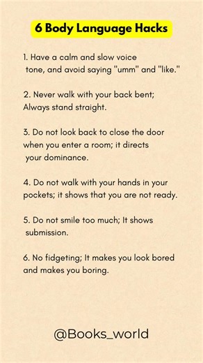 6 Body Language Hacks That Make You Look More Confident 💪 | Psychology Tips