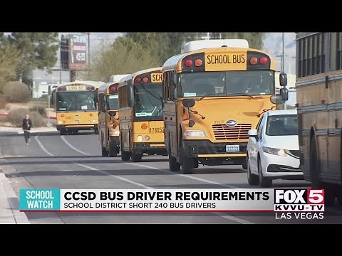 How to become a CCSD bus driver