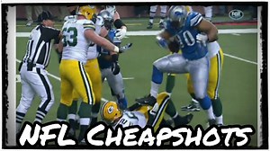 142K views · 440 reactions | --- NFL CHEAPSHOTS --- From Suh stomping Aaron Rodgers to Antonio Brown spartan kicking a defender, we have a whole list of cheapshots for yall to watch! | Beer Belly Sports | Facebook