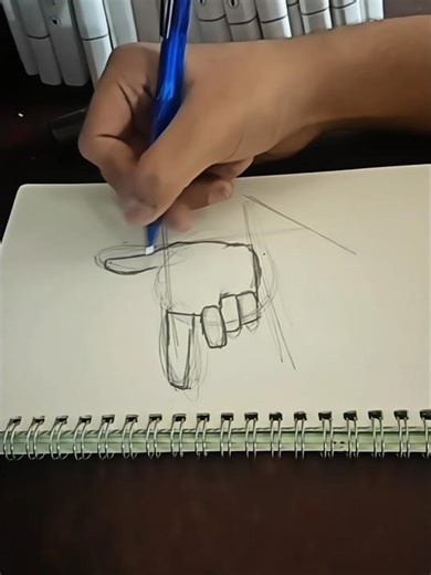 Anime Hand Tutorial 🔥#shorts
