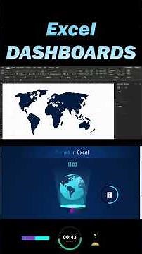 How to Create a World Map Chart in Excel for a Global Logistics Dashboard