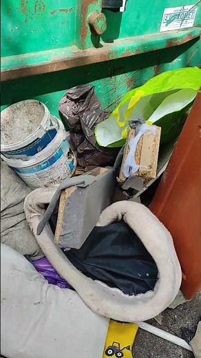 Dumpsers, bulky waste and curbside junk. Raw Video. The amazing world of trash and junk.