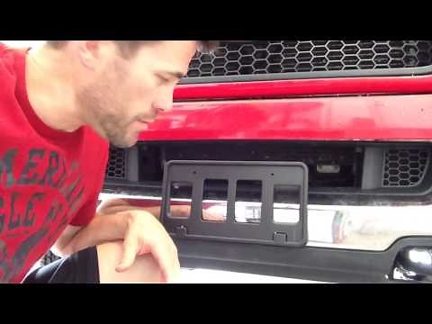 Ford F-150 Front License Plate Install