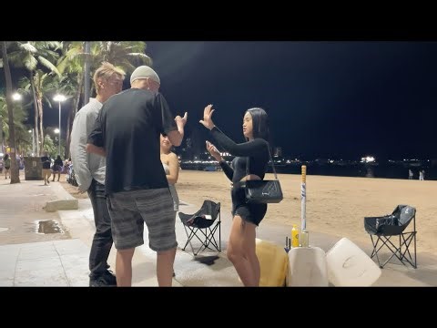 Beach Road Evening Scenes May 2025 Pattaya,Thailand!