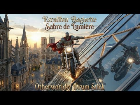 Excalibur Baguette: Sabre de Lumière | Epic French Anthem 🥖⚡- by Otherworldly Drum Stick