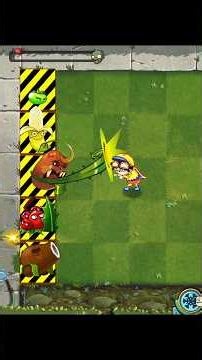 PvZ2 Ultimato & 4 plants lv1 vs Carnie Imp #Shorts #pvz #pvz2 #pvz2gameplay #pvzmod