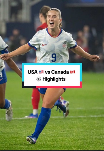 USA vs Canada Highlights ⚽️ Ally Sentnor was the only player to get on the scoreboard today and the USA keep a clean sheet🫡 #uswnt #uswntsoccer #ussoccer #womenssoccer #woso #emmahayes #allysentnor #shebelievescup #nwsl #fyp #fypシ #fypage
