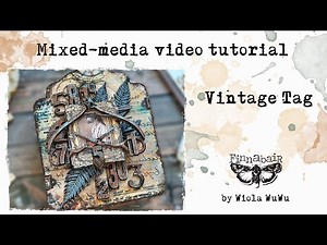 Mixed Media Tutorial by Wiola WuWu