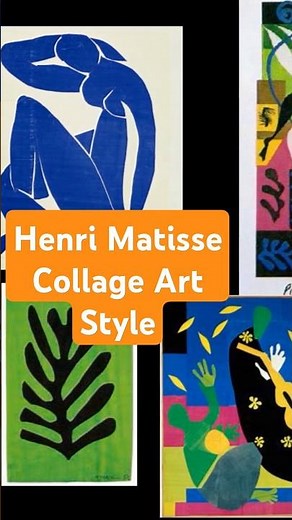 Henri Matisse Collage Art - Matisse cut outs in paper