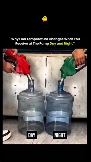 The Fact Core ⚡ | The fuel you get during the day is different from the fuel you get at night because of physics. Fuel expands when it is warm and contracts... | Instagram